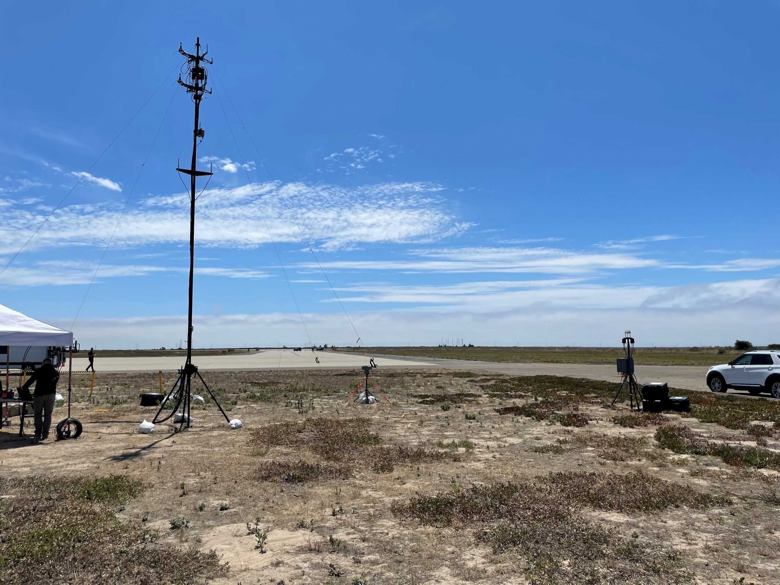 BlueSky Mast 200 Lift Series with counter-UAS sensor payload, Counter-UAS (C-UAS)