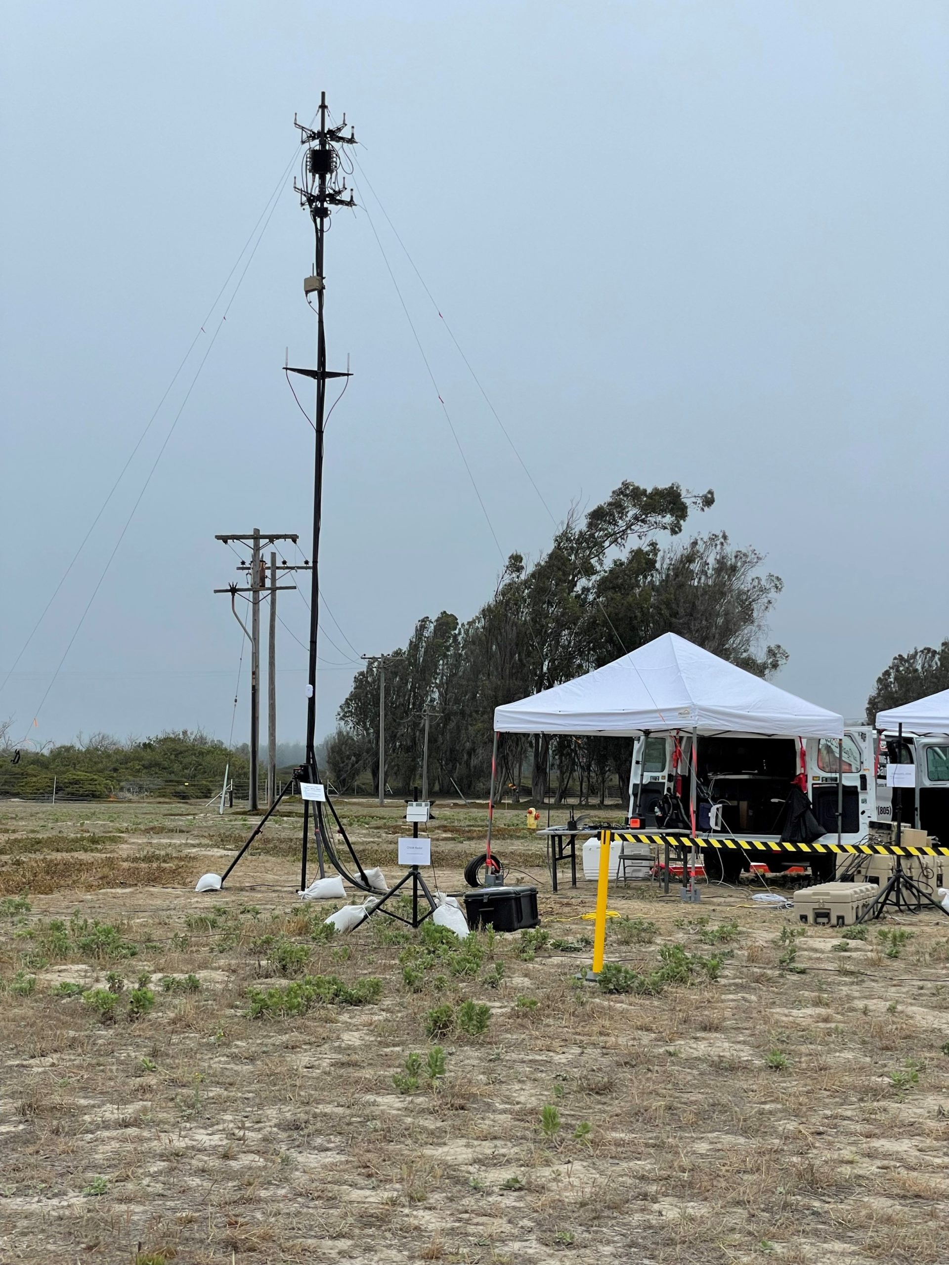 BlueSky Mast 200 Lift Series with counter-UAS sensor payload, Counter-UAS (C-UAS)