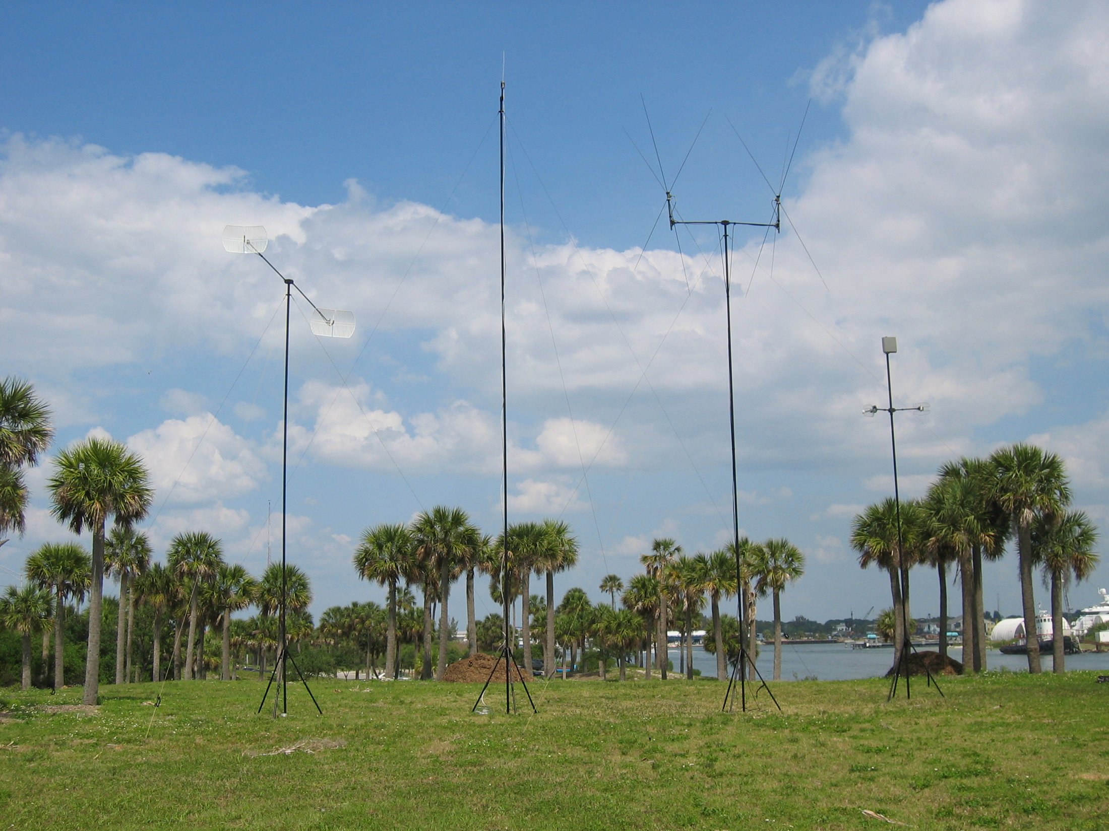 BlueSky Mast with tactical radio and wireless data payload, Tactical Communications