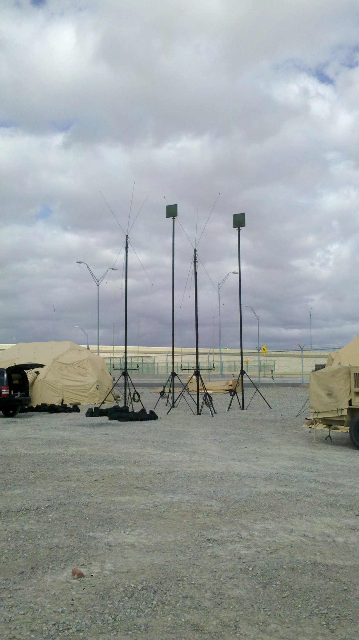 BlueSky Mast with field deployment