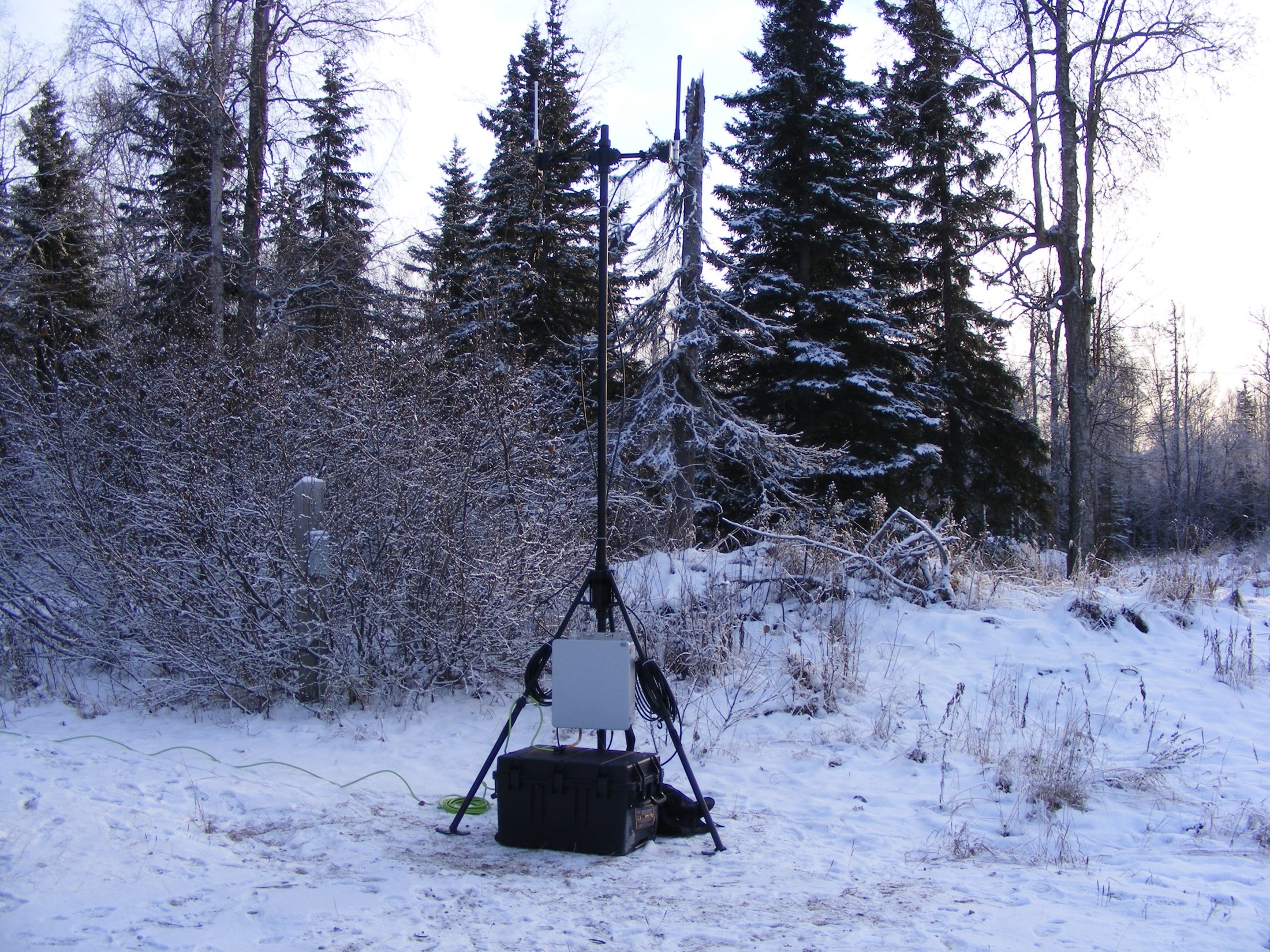 BlueSky Mast with field deployment