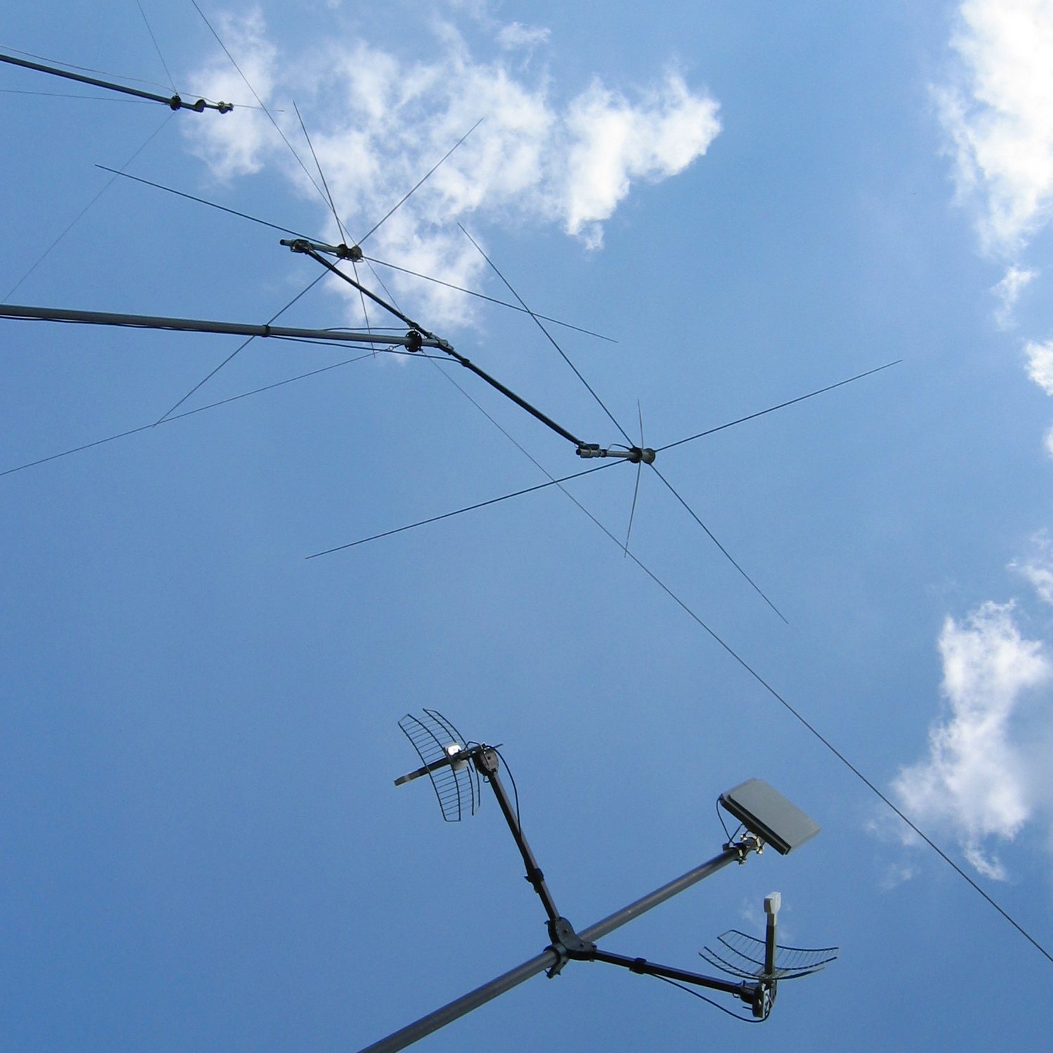 BlueSky Mast with tactical radio and wireless data payload, Tactical Communications