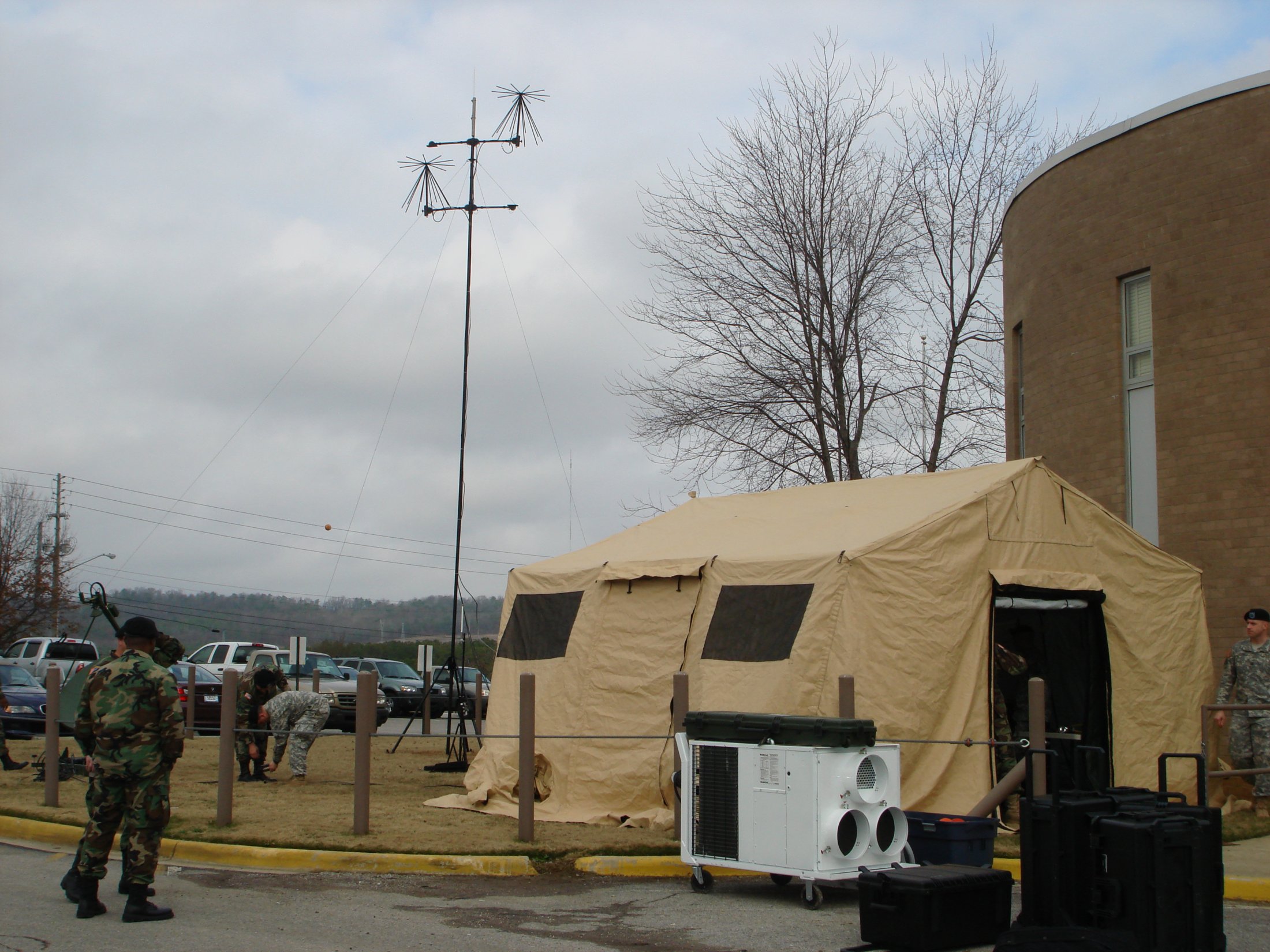BlueSky Mast with field deployment