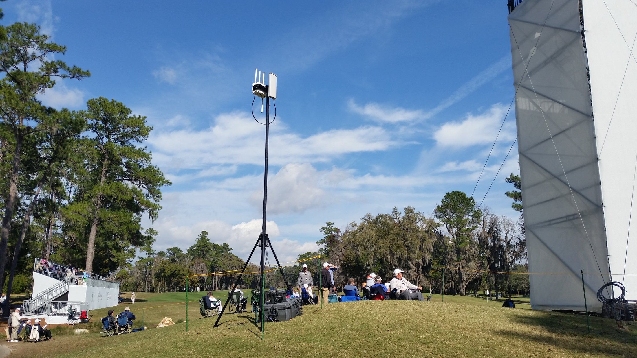 BlueSky Mast with field deployment
