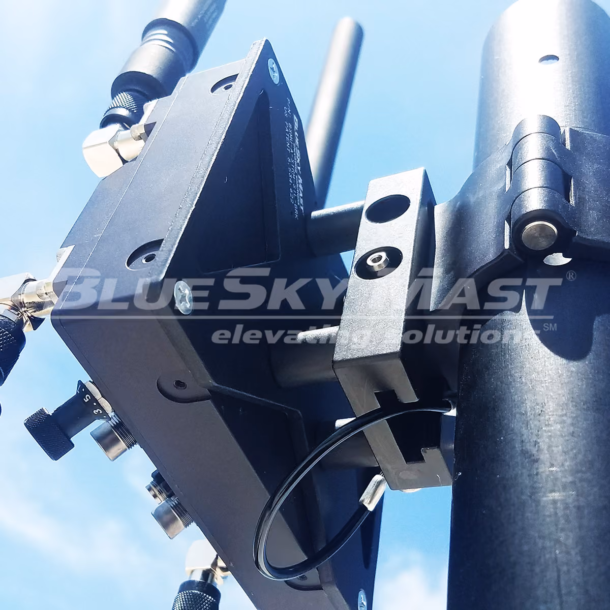 BlueSky Mast with partner payload, deployment