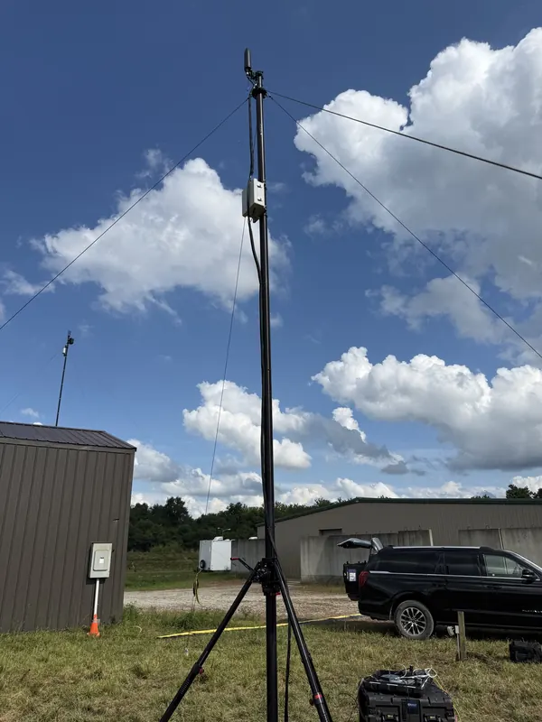 BlueSky Mast with product detail
