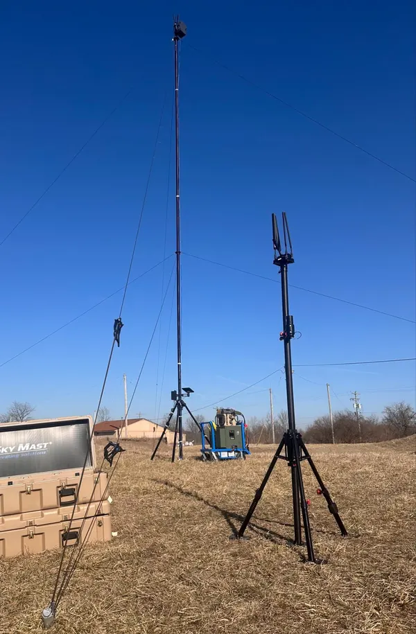BlueSky Mast with product detail
