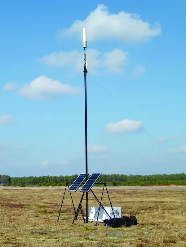BlueSky Mast with field deployment