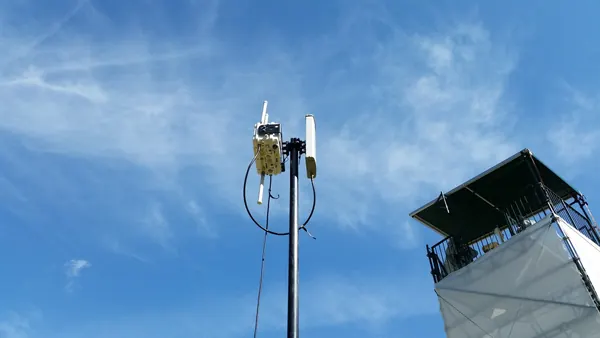 BlueSky Mast with field deployment