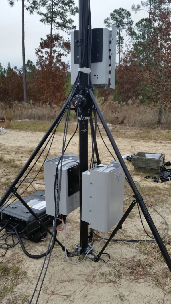 BlueSky Mast with field deployment