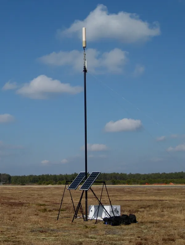 BlueSky Mast with field deployment