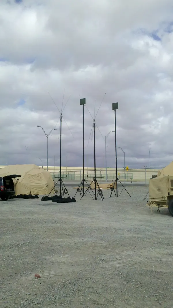 BlueSky Mast with field deployment
