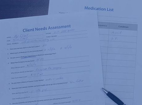 Client Needs Assessment Form