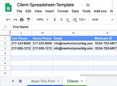 Digitize Your Business with the Customer Spreadsheet Template