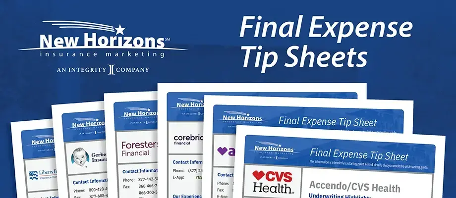 Final Expense Tip Sheets
