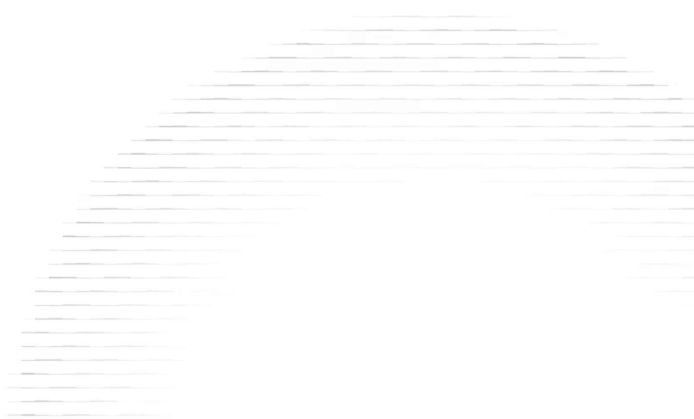 Gray curved abstract lines forming an arch shape on a black background.