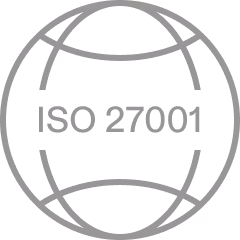 Certified PCI DSS Compliant badge with circular border and text in gray.