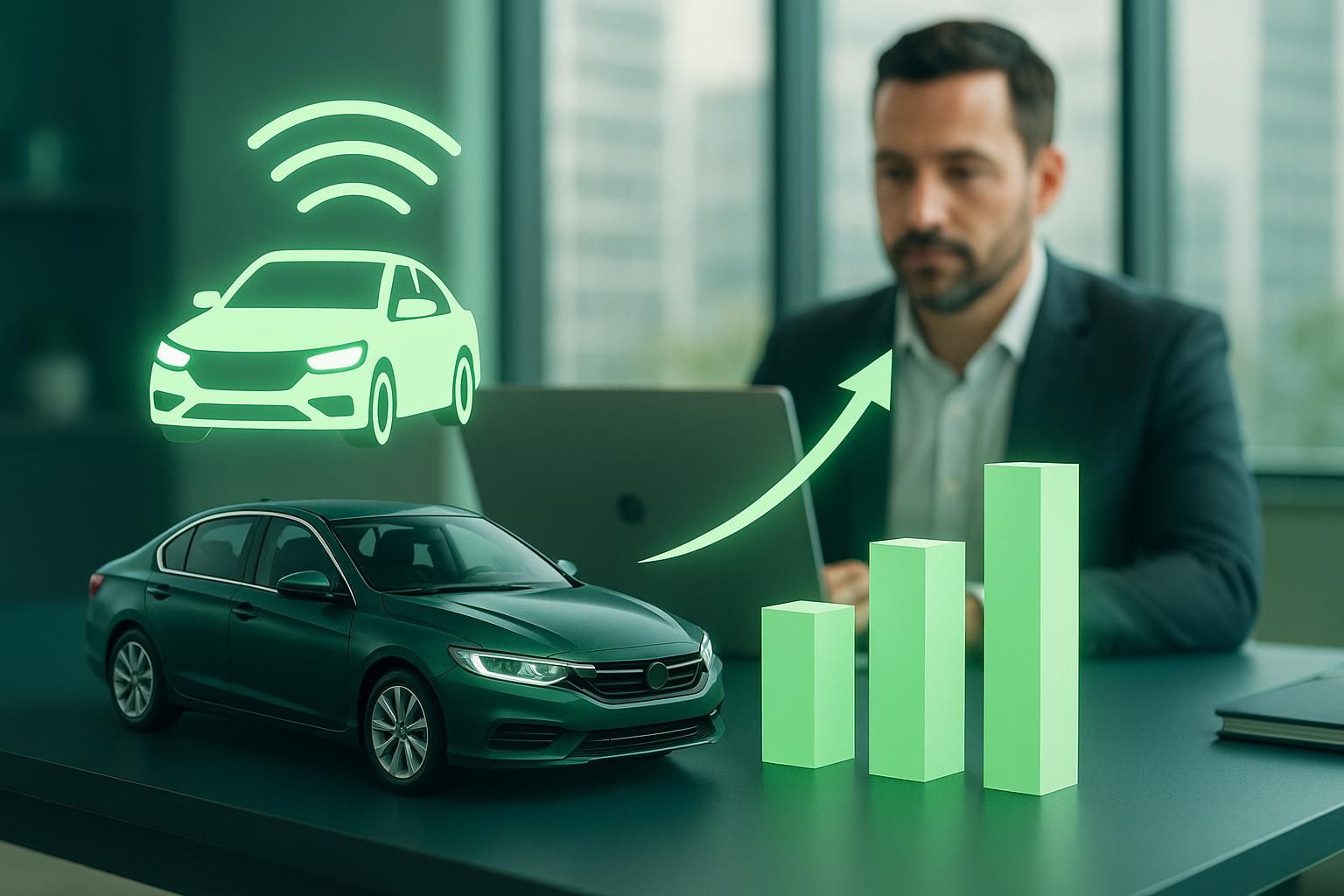 Ikon Connected Car Technology ROI by Department