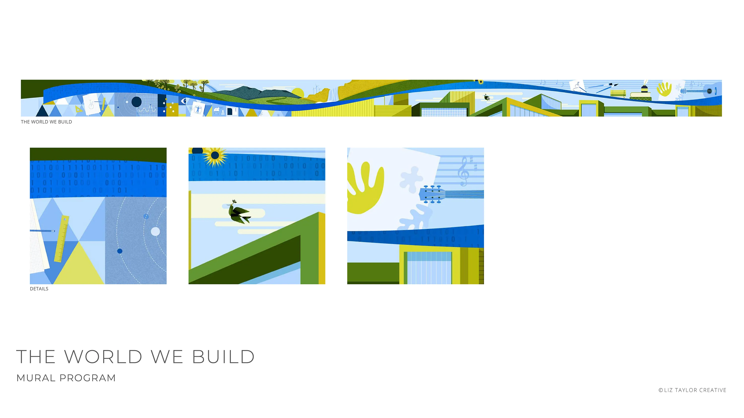 Conference room experiential graphics inspired by poets and writers, American Express Desert Ridge Campus