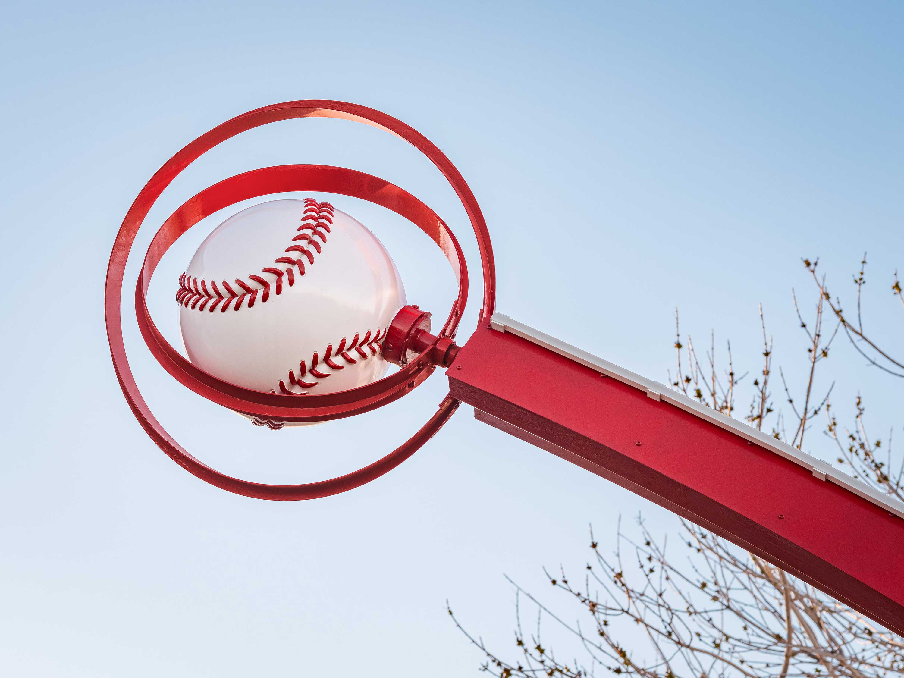 Bounce + Swing public art installation, Surprise Stadium, Arizona