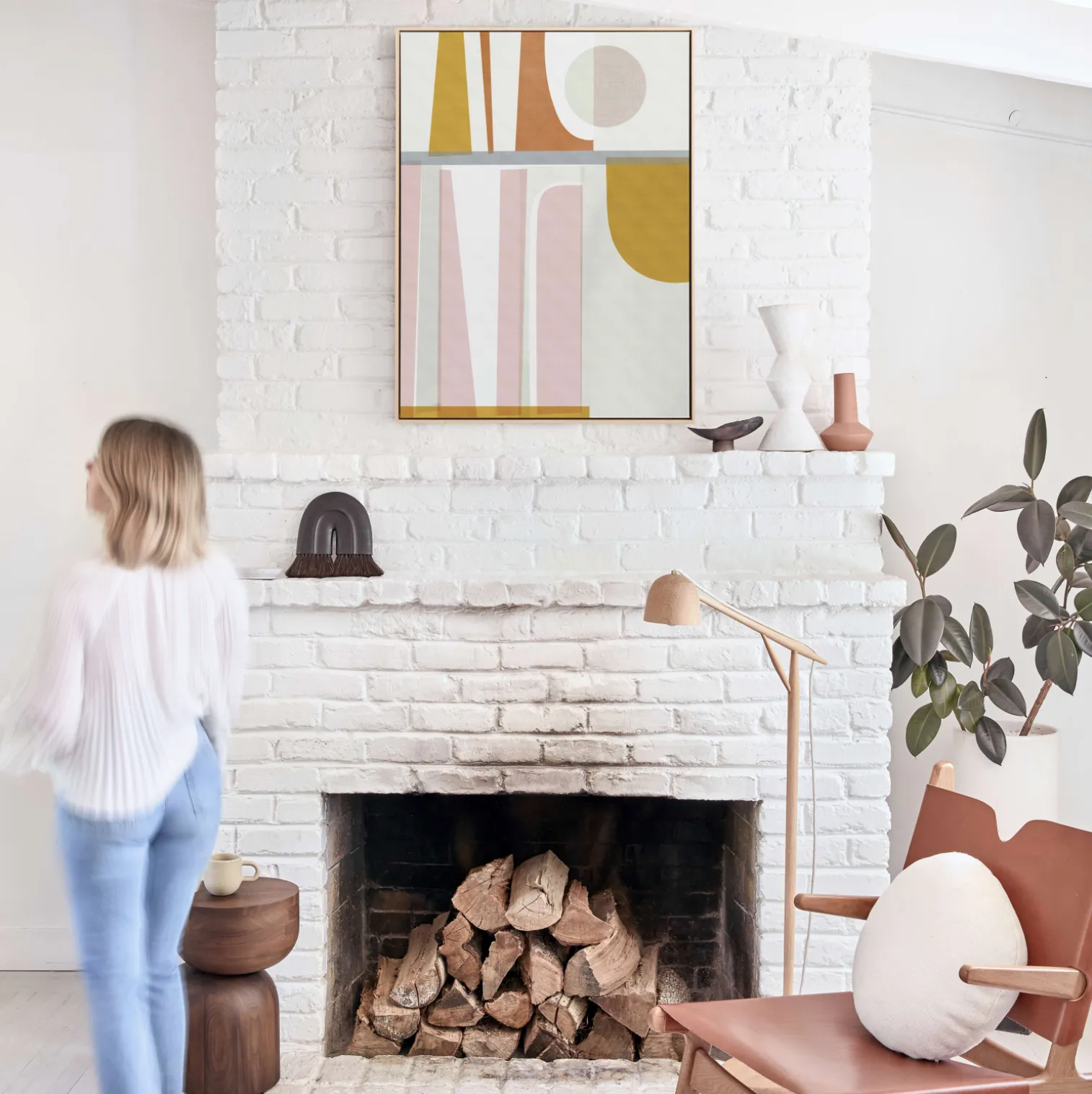 Studio artwork exploring pattern and form, Liz Taylor Creative