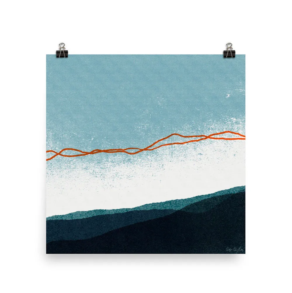 Fine art studio work by Liz Taylor Creative, licensed print series