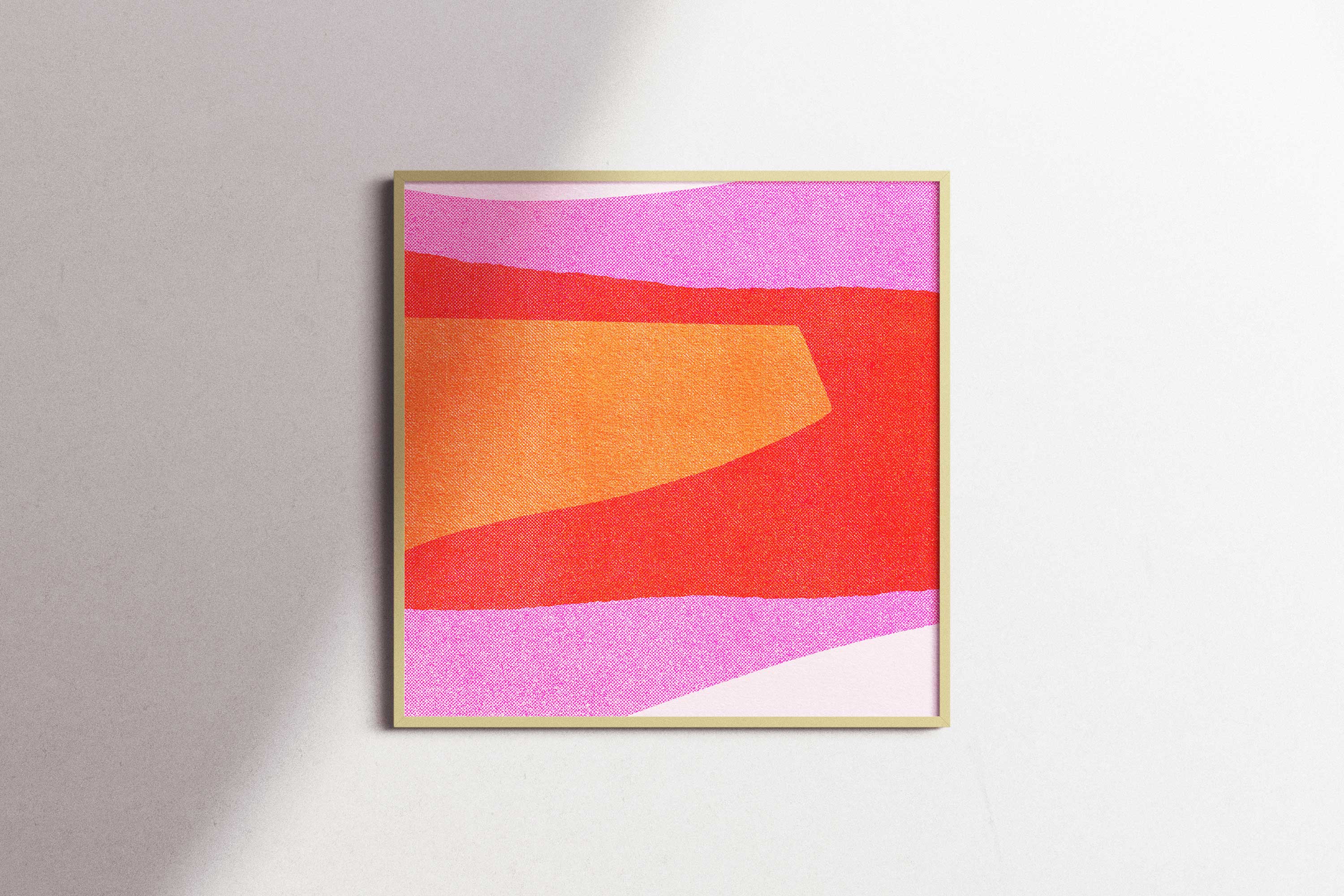 Original artwork exploring color and material, Liz Taylor Creative