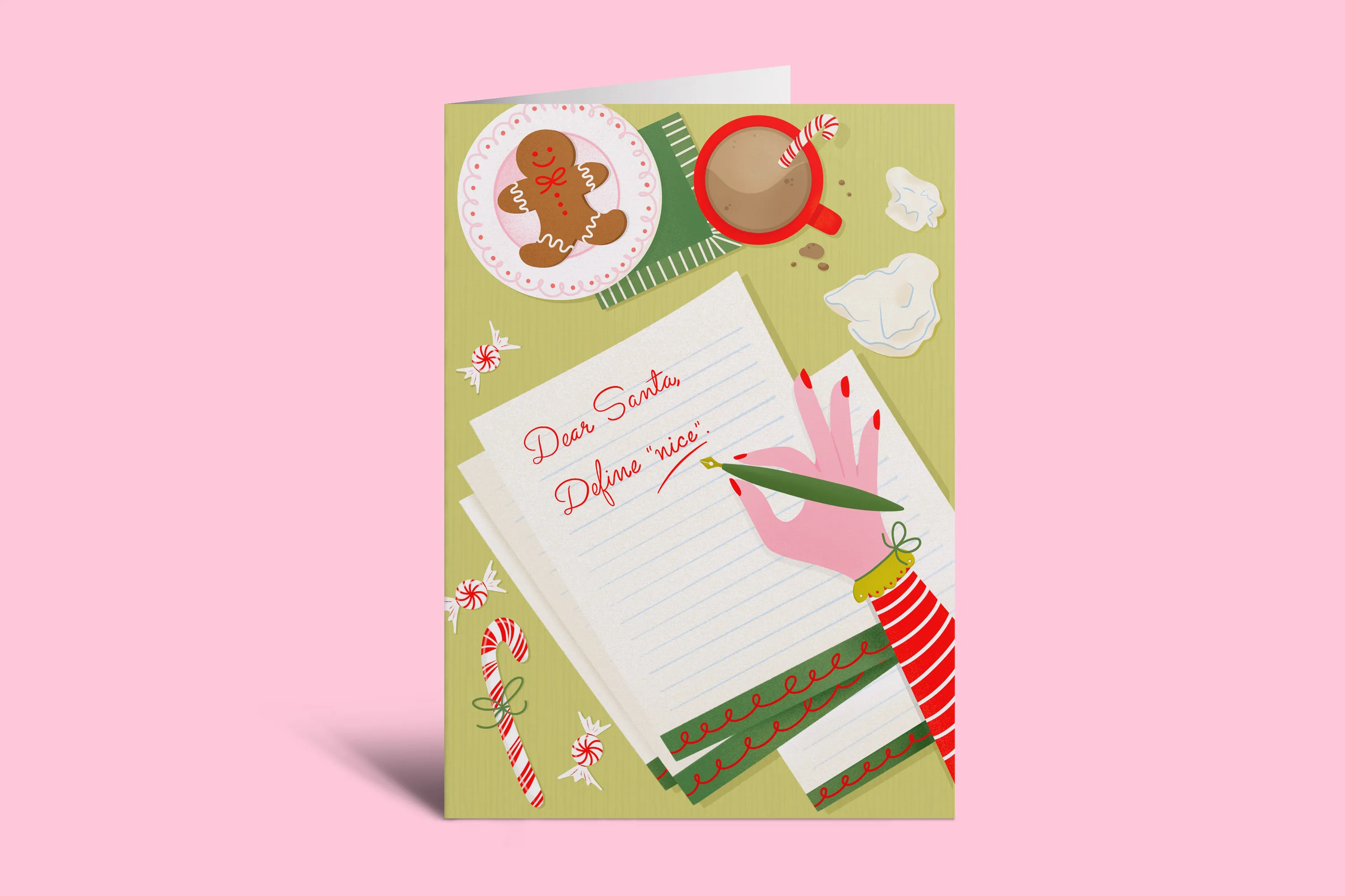 Illustrated greeting card with warm wit and everyday humor, Liz Taylor Creative