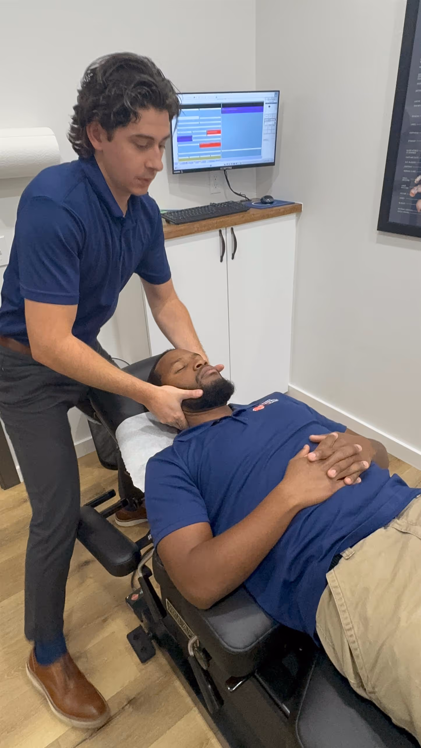 Action shot of performance chiropractic care for runners in Mandeville to optimize gait and prevent sports injuries.