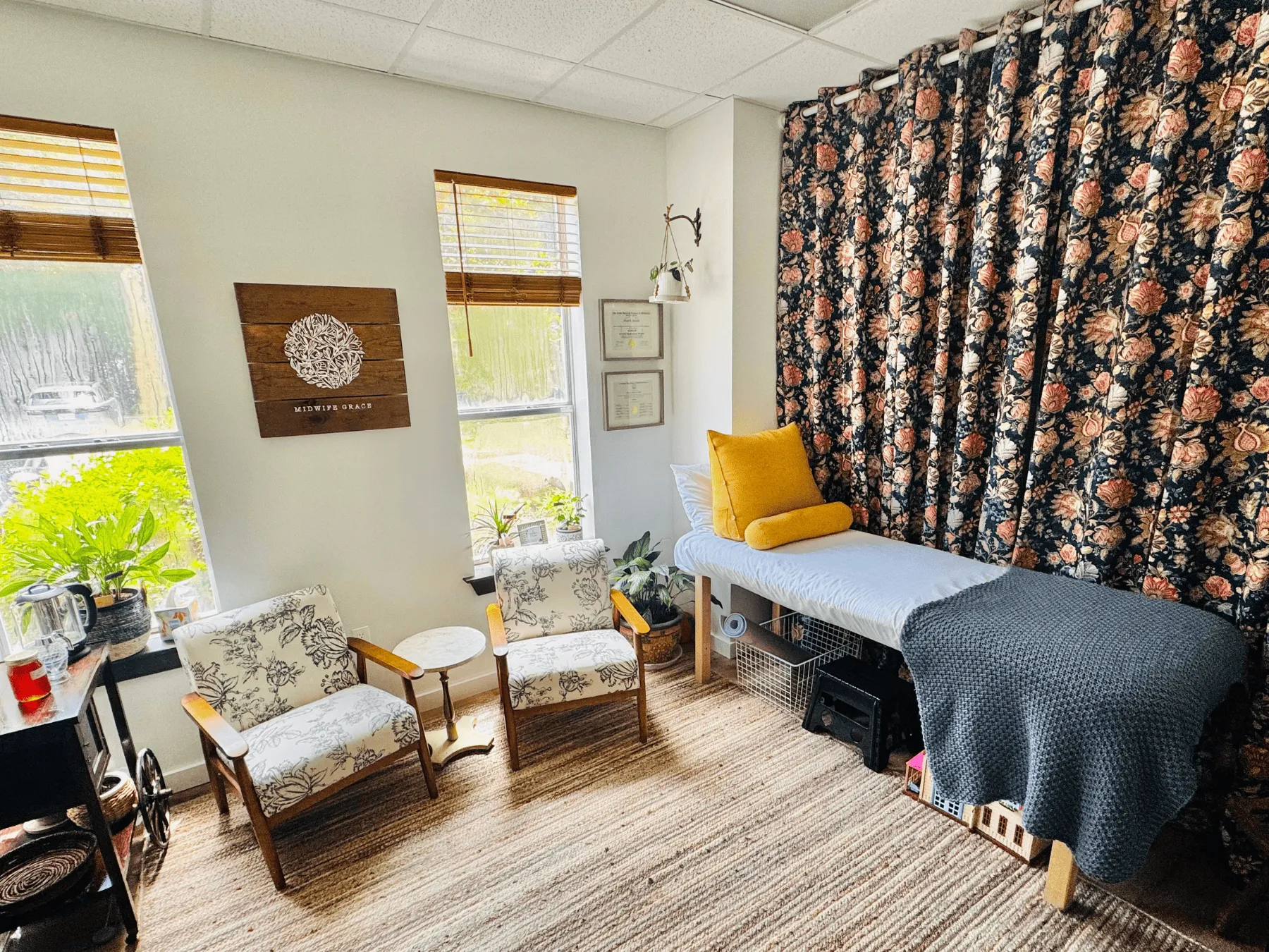 Medical massage therapist Sara Cooper addressing soft tissue adhesions and scar tissue for a patient recovering from a sports injury in Mandeville.