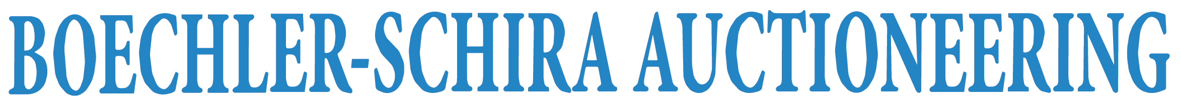 Boechler-Schira Auctioneering logo