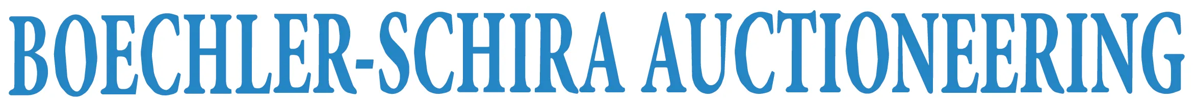 Boechler-Schira Auctioneering logo