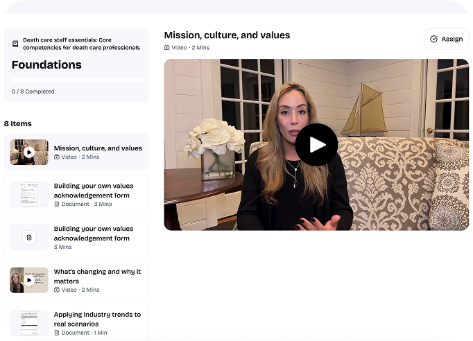 Personalized Training Paths
