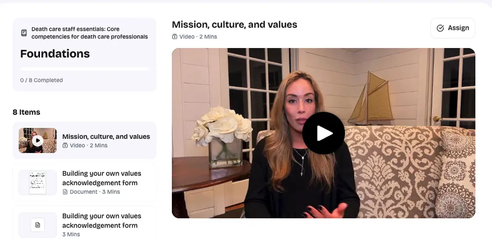 24/7 support for funeral home operations.