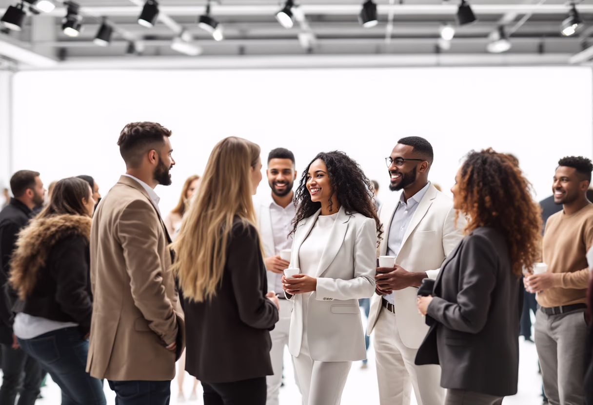 image of networking event (for a hr tech)