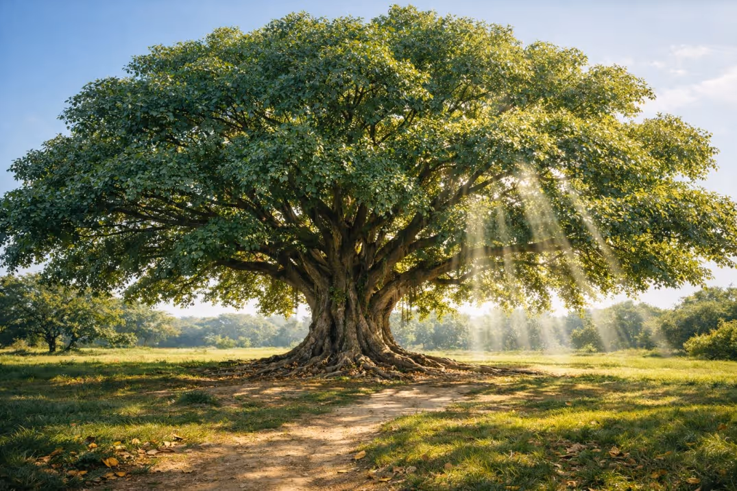 Wind turbines scattered across rolling green and brown hills under a soft orange sky at sunset.
