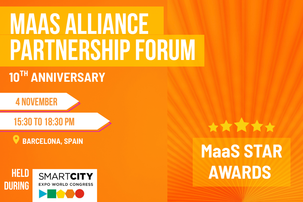 MaaS Alliance Partnership Forum 2025 - MaaS Star Awards