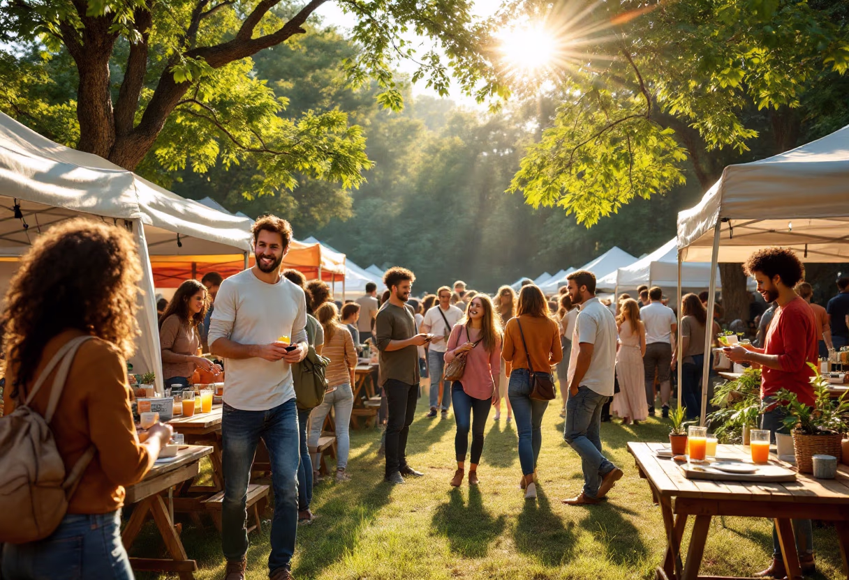 image of fundraising event (for a humanitarian aid nonprofit)