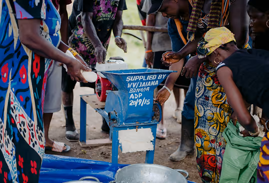 people showed saving water