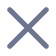 An X shaped button to close the modal
