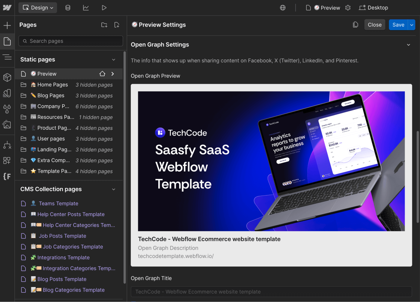 SEO - TechCode Webflow Template | Brix Template
