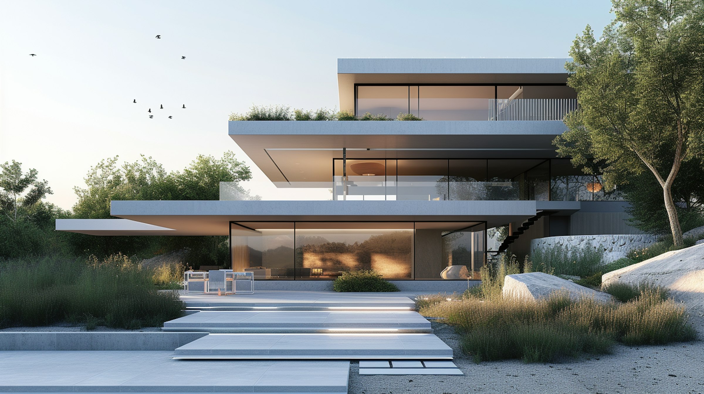 An image of a house used to explain interest rates