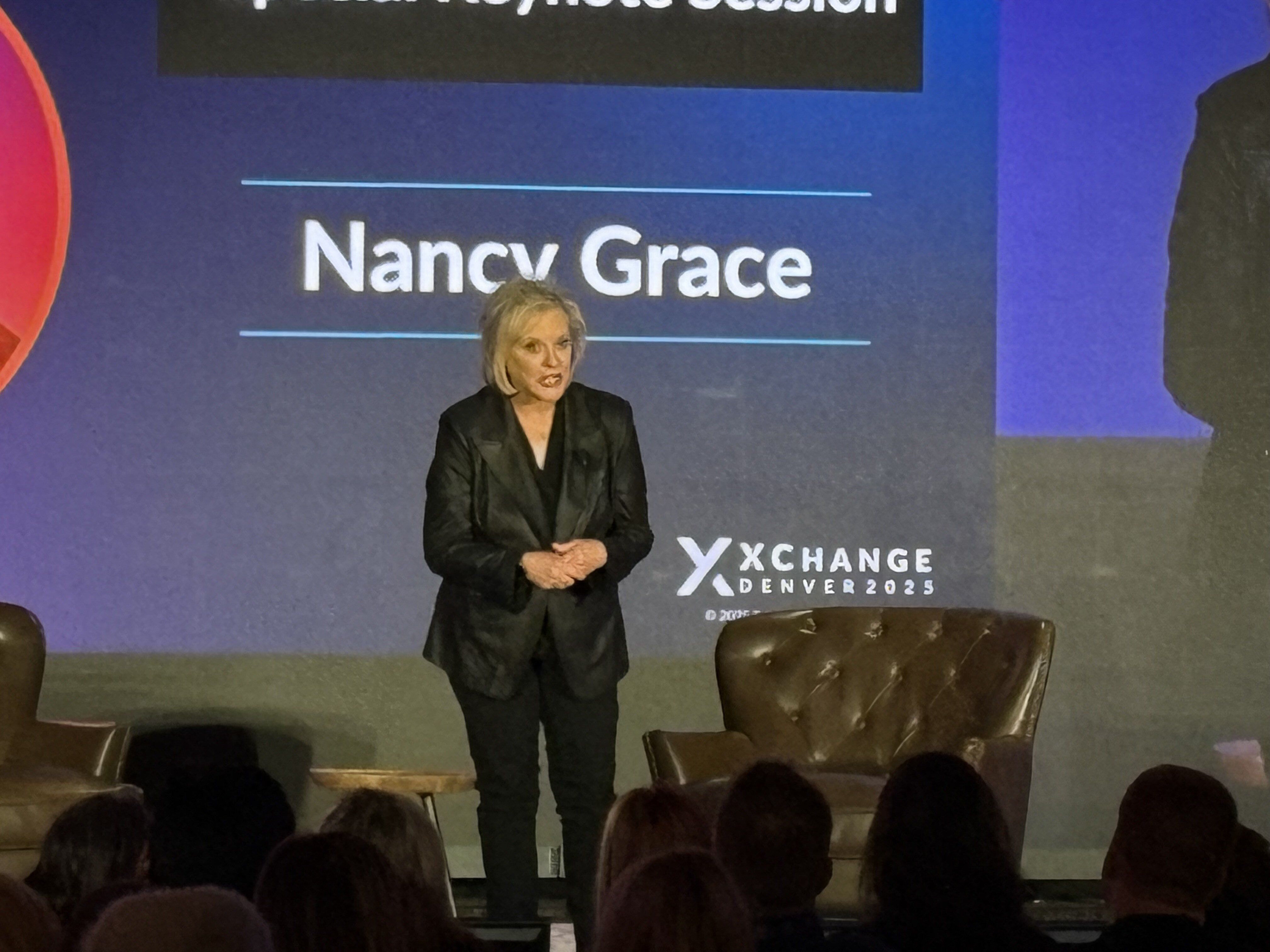 Nancy Grace delivers her keynote at XChange