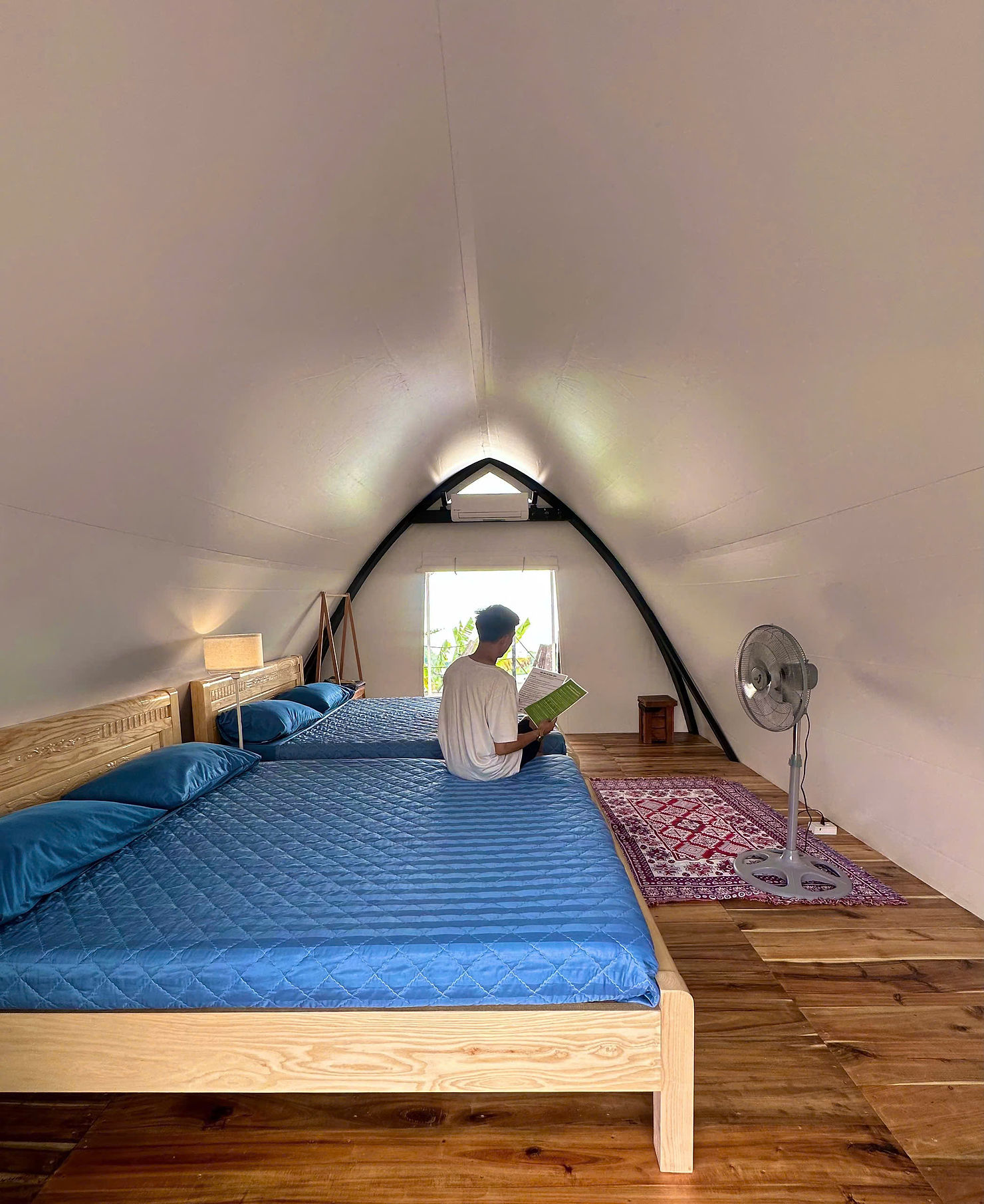  Panorama Glamping rộng rãi, máy lạnh mát lạnh, view Hồ Trị An yên tĩnh, trải nghiệm nghỉ dưỡng yên tĩnh giữa thiên nhiên