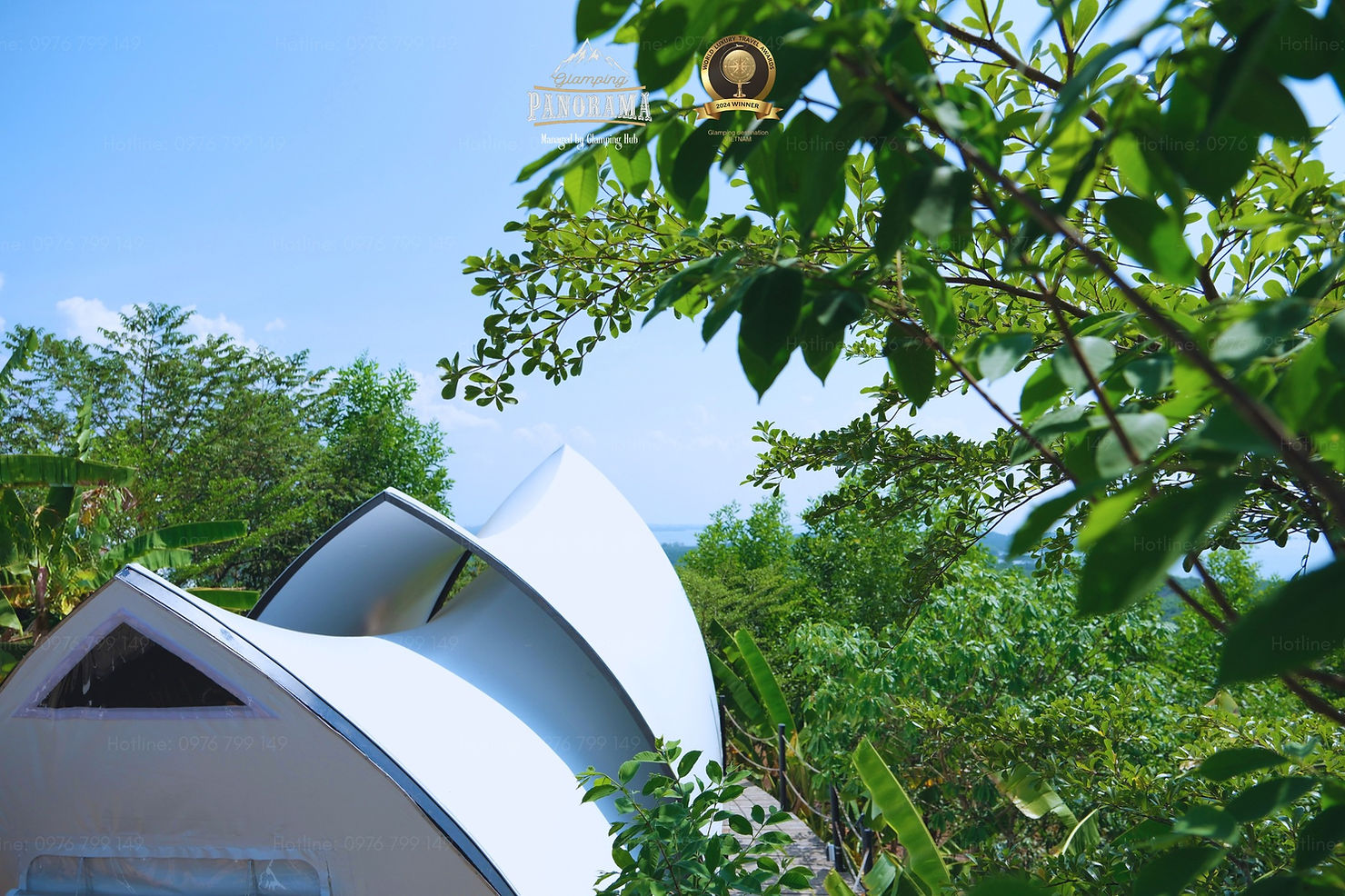 📌 Panorama Glamping – Glamping chuẩn quốc tế, đoạt giải “Glamping Destination – Country Winner” tại World Luxury Travel Awards 2024.