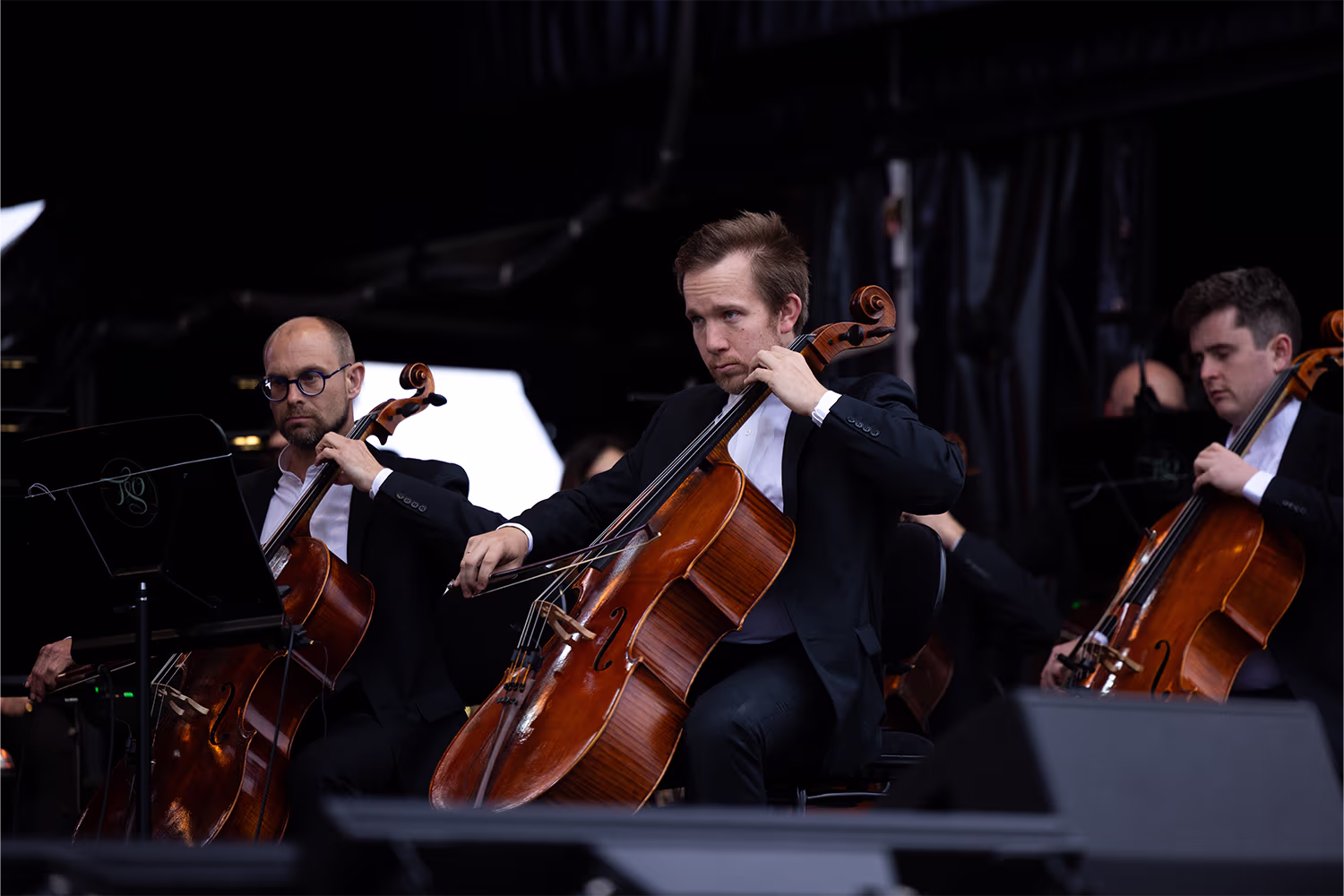 Jonathan Békés playing at Symphony on the Waterfront
