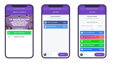 Collect More Fan Data with Wait Lists Screens