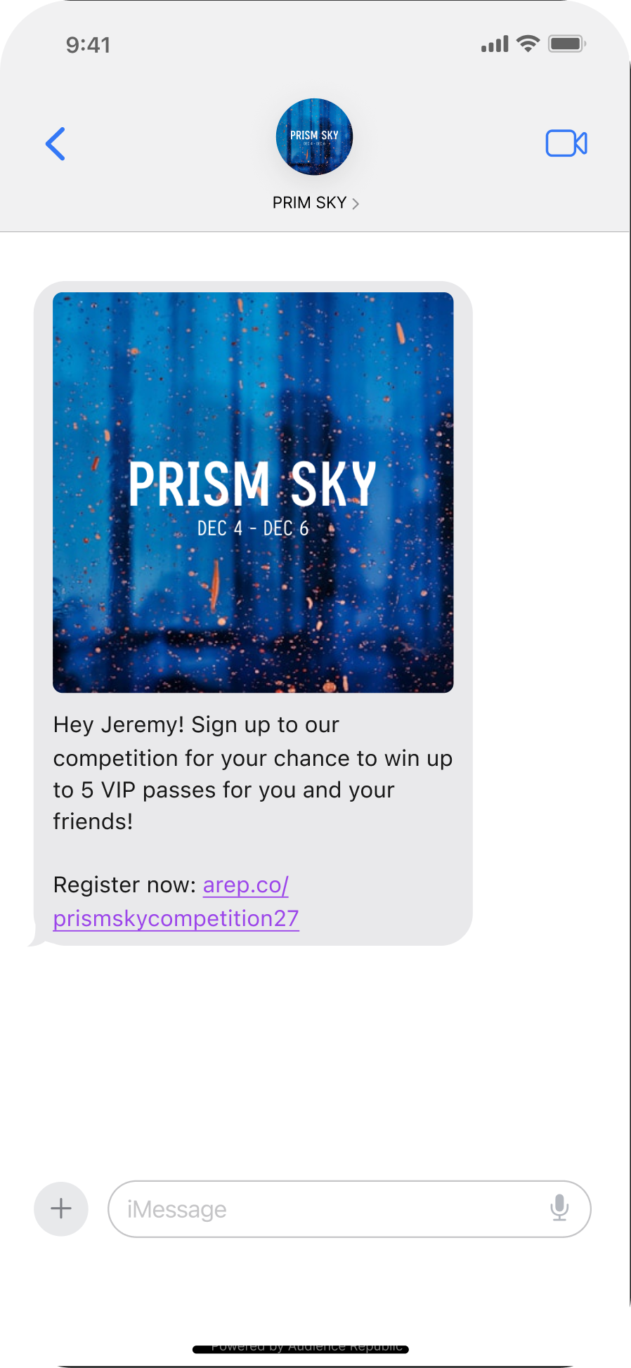 Launch your competition