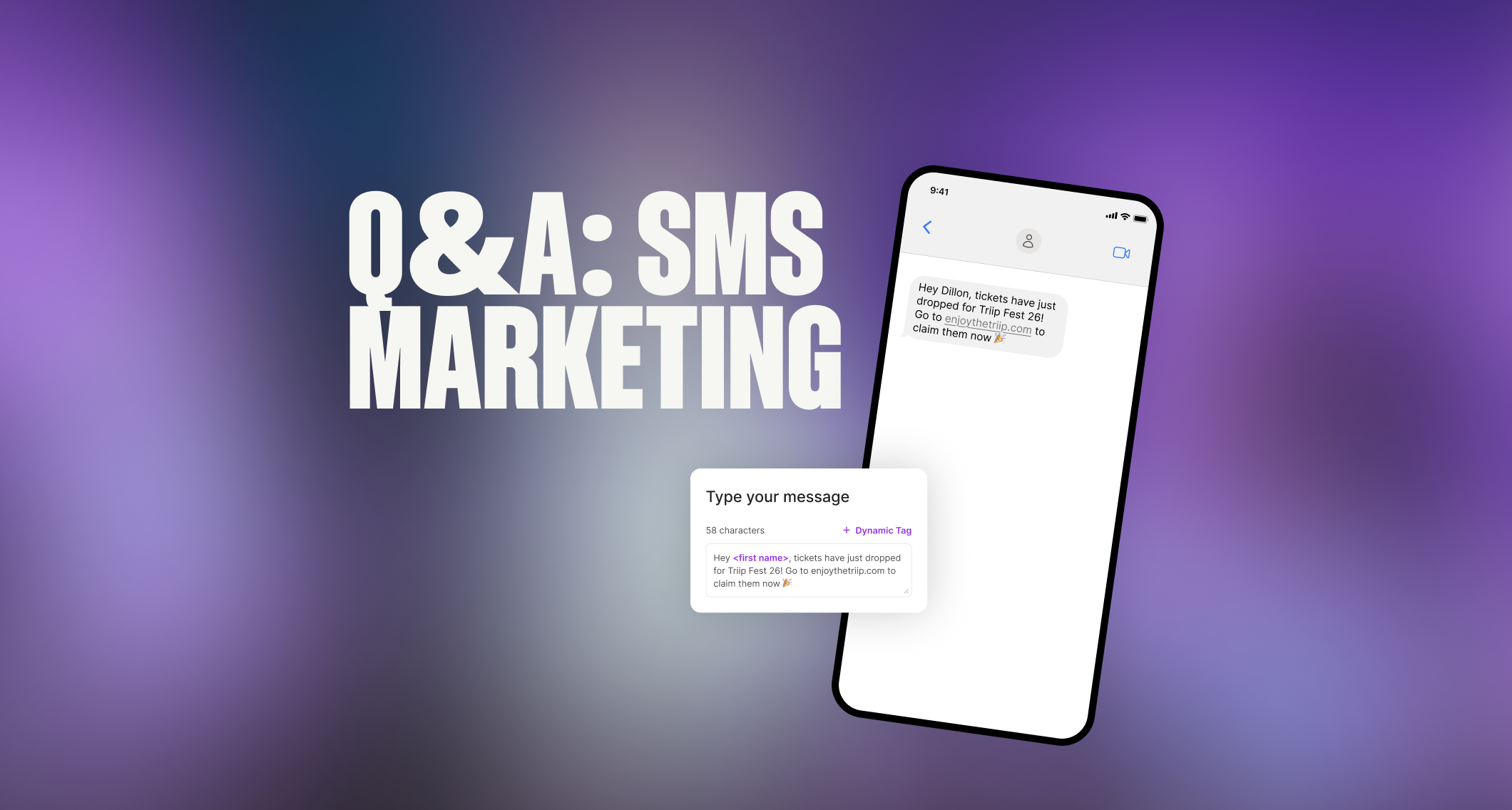 Q&A: SMS Marketing for Venues: From Reminder Channel to Ticket Sale Driver