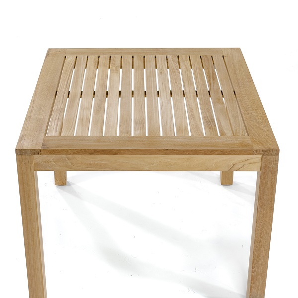 Westminster Teak’s Bistro Teak Square Dining Table